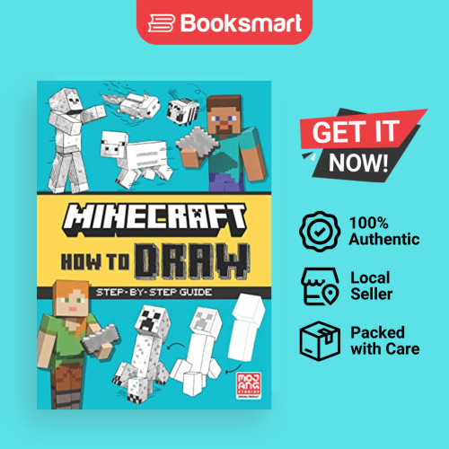 Minecraft How to Draw [ปกอ่อน] Mojang AB - 9780008534028
