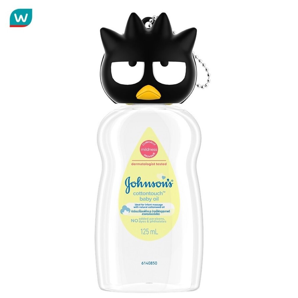 Johnson’s จอห์นสัน เบบี้ ออยล์ คอตตอนทัช 125 มล. (แบด แบตซ์-มารุ) ออยล์บำรุงผิว