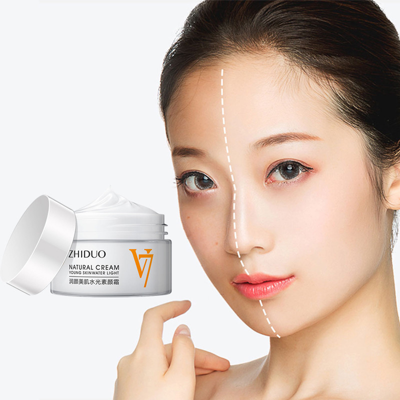 YTL ZHIDUO ครีมV7 40กรัม ปรับผิวหน้าขาวกระจ่างใส ยกกระชับผิวหน้า ลดเลือนริ้วรอย