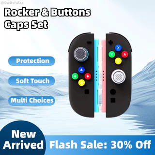 ชุดหมวก Switch Rocker สําหรับ Nintendo Switch 2/ 1/ OLED Local Stock สไตล์คลาสสิก