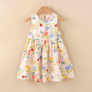 ชุดเดรสเด็ก ลายดอกไม้สำหรับเด็กผู้หญิง ดีไซน์น่ารักๆ ใส่สบาย…