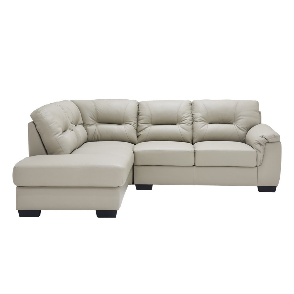 SB Design Square โซฟาเข้ามุมซ้าย รุ่น GENTLE สีเทา (234x200x88 ซม.) แบรนด์ SOFA SOLUTIONS