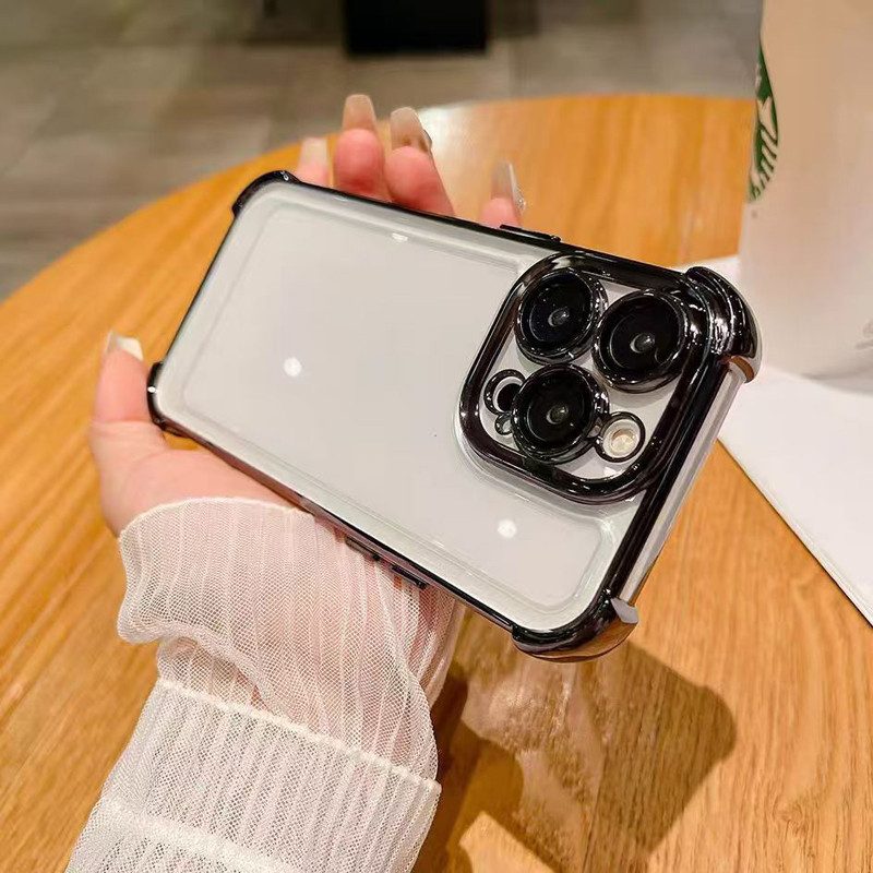 ปลอกสําหรับ OPPO RENO 4 5 5K 5Z 6Z 7Z 8 8Z 8T 10 11 12 13F PRO 4G 5G คุณภาพสูงป้องกันสี่มุม Anti Drop เคสโทรศัพท์ฝาครอบ - รูปที่ 6