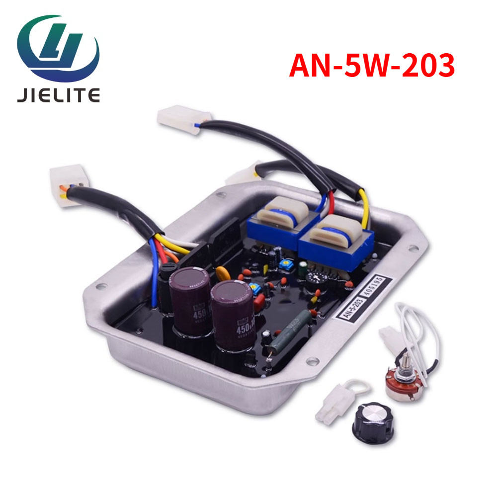 Denyo AN-5W-203 เครื่องกําเนิดไฟฟ้าเชื่อม AVR เครื่องปรับแรงดันไฟฟ้าอัตโนมัติดีเซล Genset อะไหล่ AN 