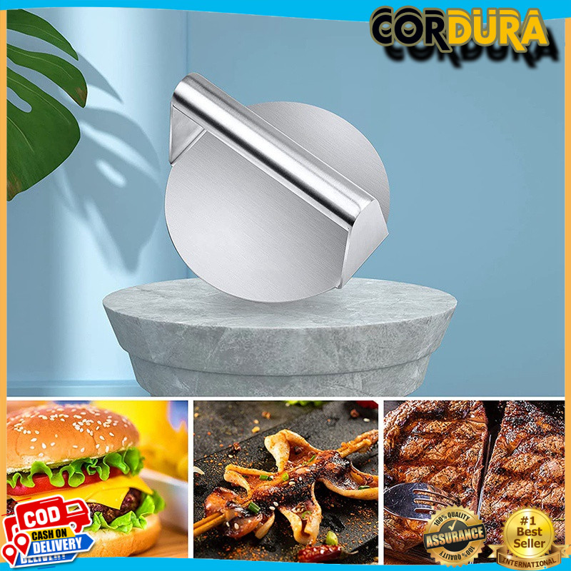 Burger Press, 5.5 Inches, Round Burger Smasher, for Steaks, Panini