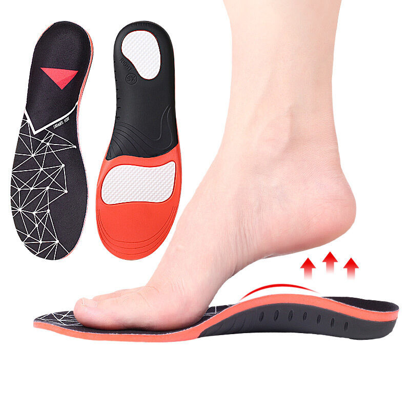 1 คู่ Orthotic Arch Support รองเท้า Pad Sport Running Silicon Gel Insoles ใส่กีฬากันกระแทก