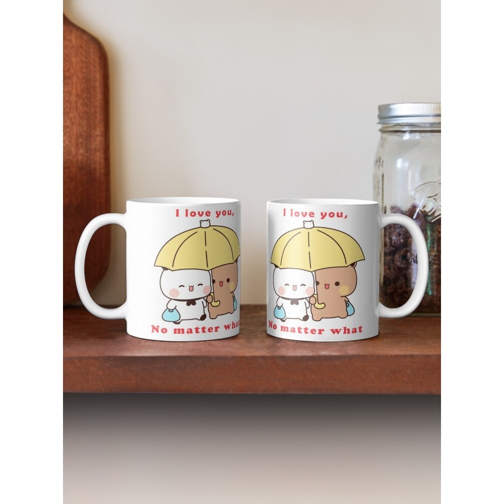 Bubu And Dudu I Love You แก้วกาแฟเซรามิก