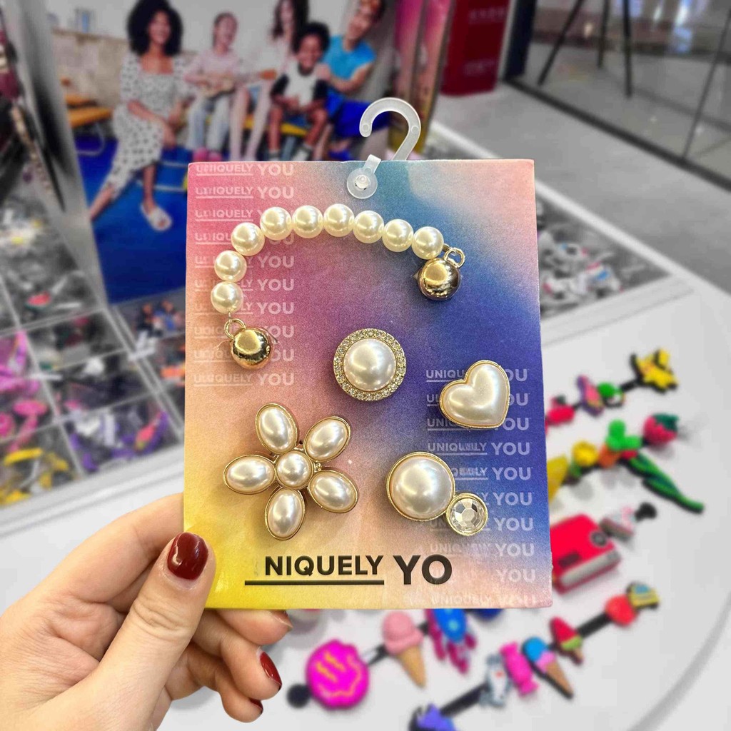 เสน่ห์รองเท้า✨ชุดอุปกรณ์เสริมรองเท้า 10 ชิ้น✨หัวเข็มขัดตกแต่งโลหะ✨เหมาะสําหรับตราจระเข้ - รูปที่ 2