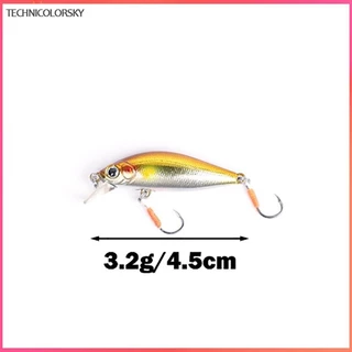 Technicolorsky 3.3G Micro-Object Trembling และ Sinking ขนาดเล็ก Mino ตกปลา Bass ปาก Cocky น้ําจืด Luya เหยื่อปลอม TSY