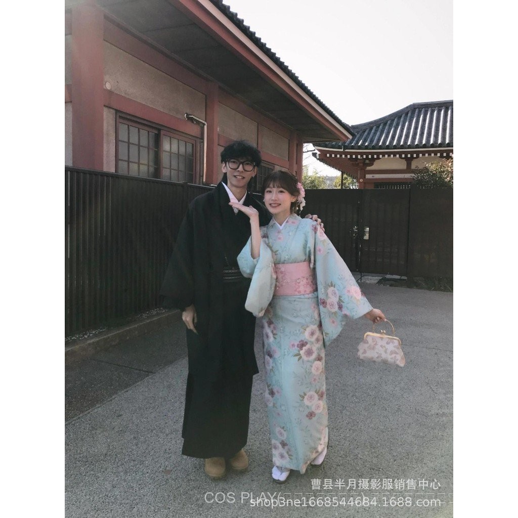 [พร้อมสต็ockขายร้อน] ใหม่สไตล์กิโมโนญี่ปุ่นปรับปรุงแบบดั้งเดิมอย่างเป็นทางการสำหรับ📸📸getYugaTaชุ - รูปที่ 6