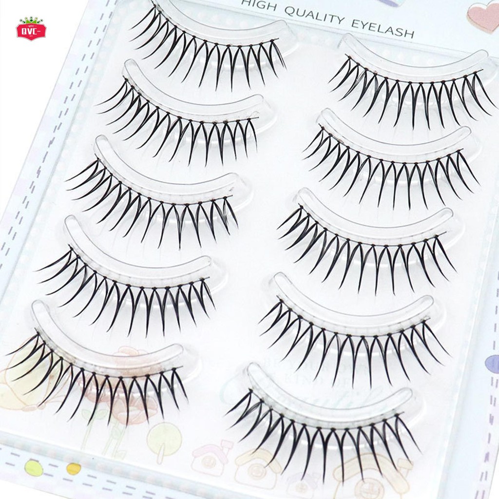 free glue U Shape Full Strip Lashes สําหรับผู้หญิงสีดําจําลองขนตาปลอมสําหรับออกเดทงานแต่งงานทุกวัน - รูปที่ 3