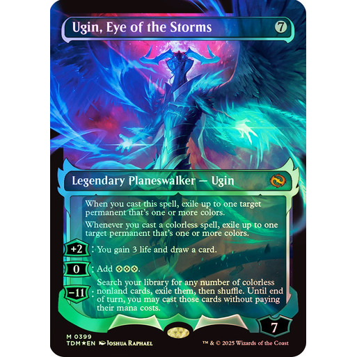 การ์ด EDH PlayTest - Ugin, Eye of the Storms (ไม่มีสี)