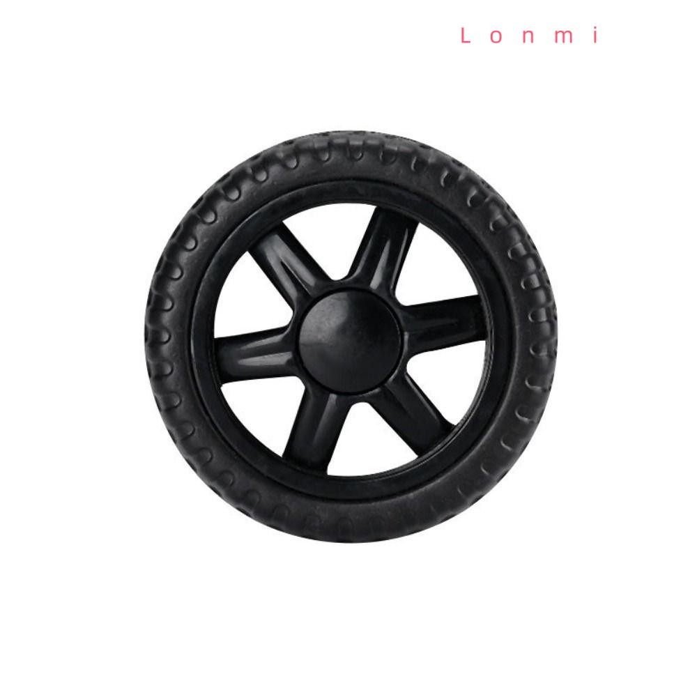 LONMI 2PCS รถเข็นช้อปปิ้งล้อยางอะไหล่อุปกรณ์เสริมล้อของเล่นเด็ก