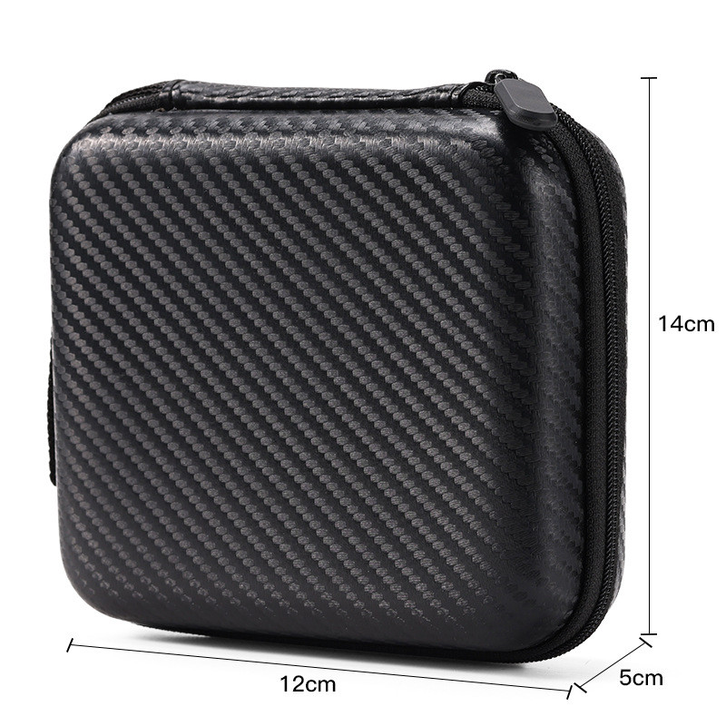 กระเป๋าซิปเก็บของ EVA แข็ง ใช้ได้กับเกมคอนโซลพกพา GAMEMT E5 PLUS/E5 Retro