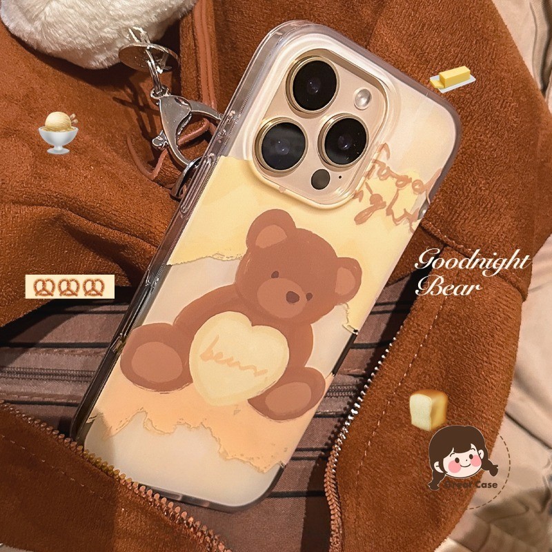 การ์ตูนน่ารักหมีน้ําผึ้งเคสโทรศัพท์สําหรับVivo iQOO 13 7 Z9 Turbo + Z9x Z8 Z8x Z7 Pro Z7i Z6 Lite Z5