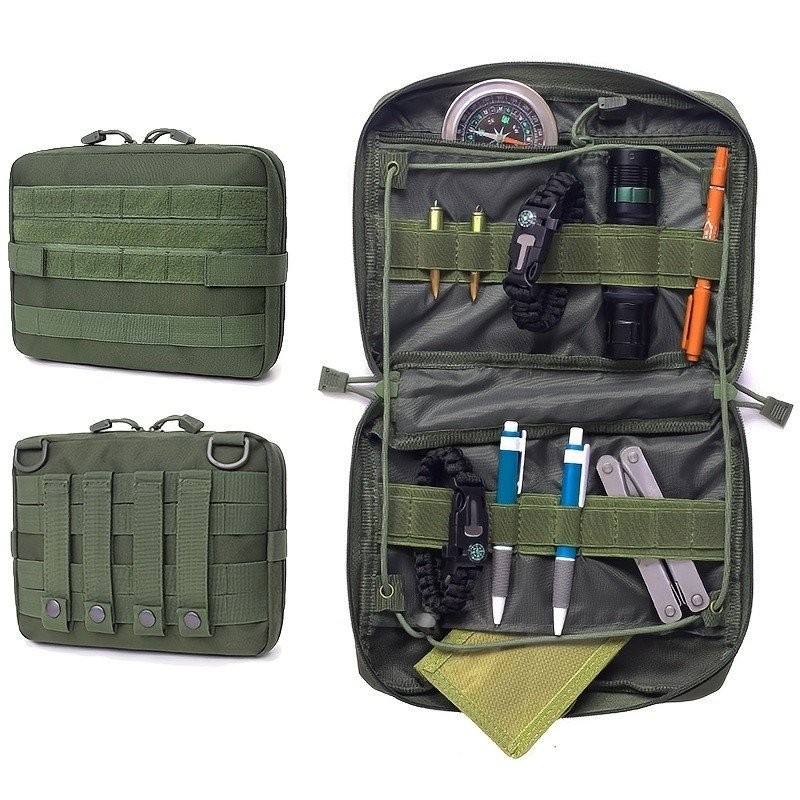 LUC Outdoor multifunctional medical bag, Molle EDC EMT utility bag accessory bag first aid bag waist