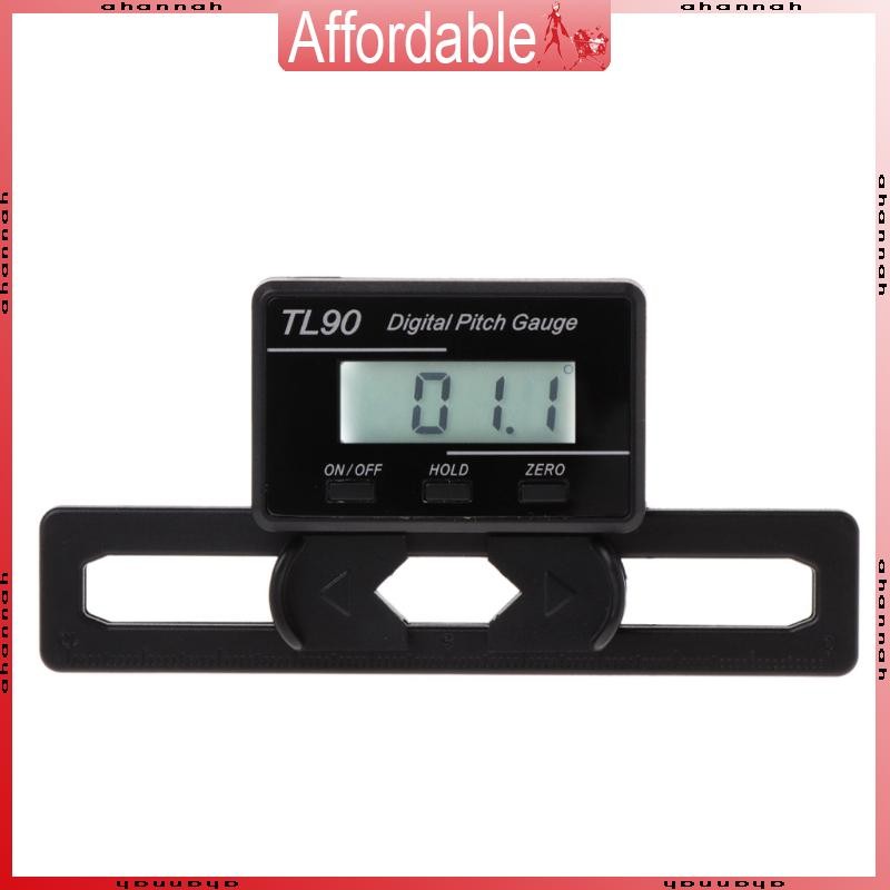 AH Pitch Gauge Screw Pitch Gauge เครื่องมือวัดมุมขับเคลื่อน LCD Backlit