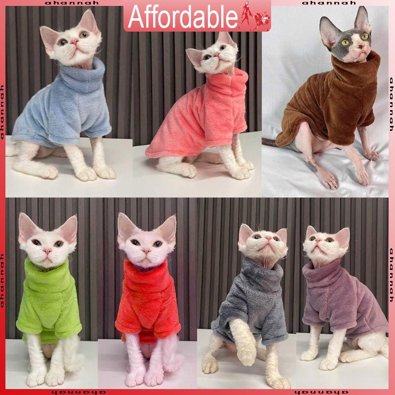 Hairless Cat Hoodie Hairless Cat Coat Sphynx Cat Hoodie Hairless Cat Clothes