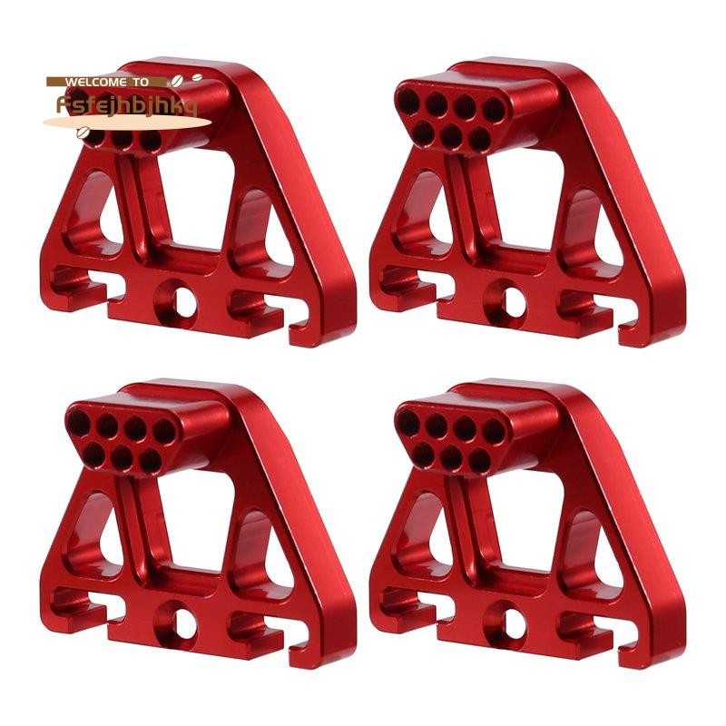 fsfejhbjhkqRC รถอัพเกรดด้านหน้าและด้านหลังวงเล็บชุดสําหรับ 1/10 YK4106 YK4107 RC รถอัพเกรดอุปกรณ์เสร