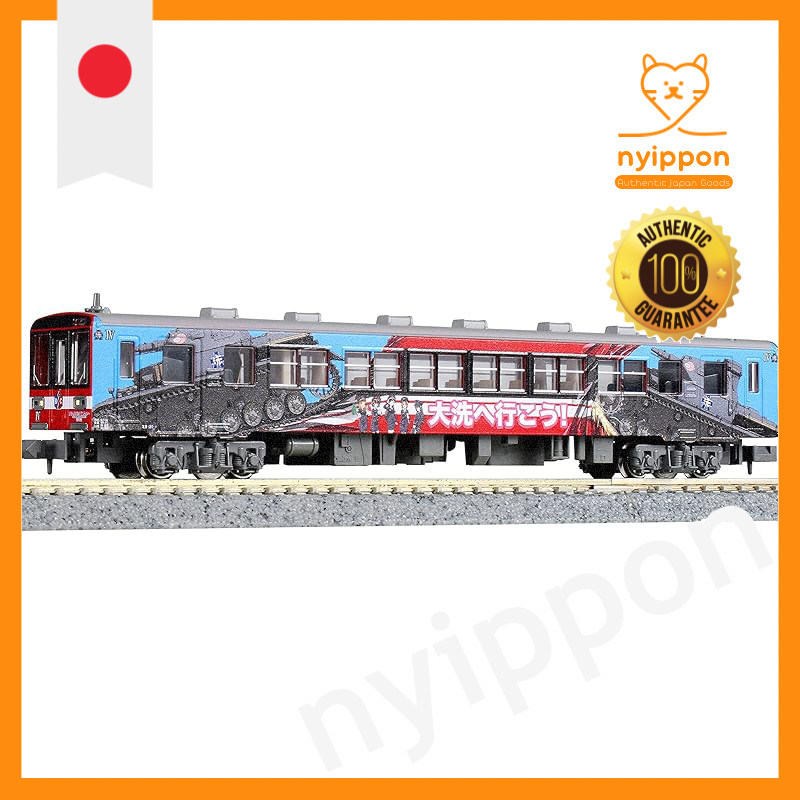 KATO N scale Kashima Rinkai Railway 6006 Girls und Panzer wrapped train IV car 16001-5 model train