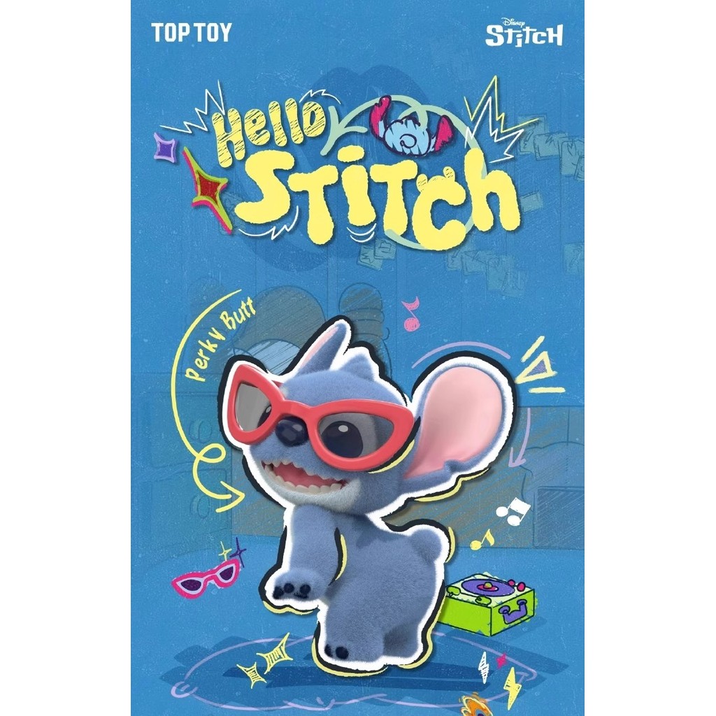 [คลังสินค้าพร้อม] TOPTOY Hello Stitch Series เครื่องประดับรูปของขวัญเด็กผู้หญิง