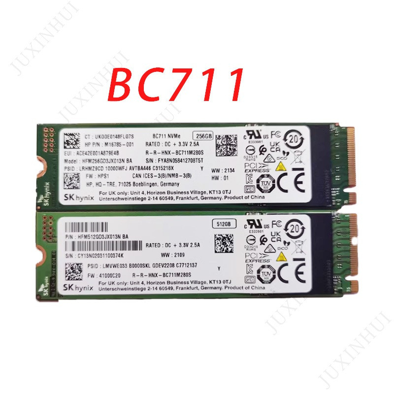 SK Hynix BC711 BC0901 256/512G 512G 256G M.2 2280 BC0901 512G PCie3.0 NVMe SSD Solid State Drive