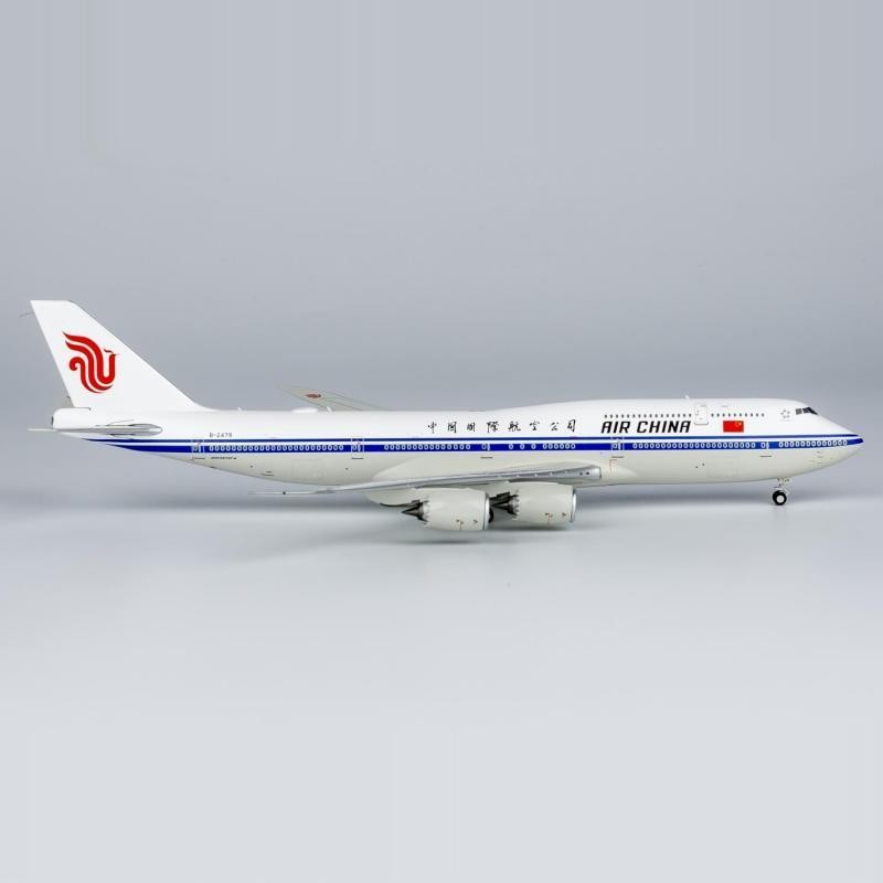 พร้อมสต็อก NG ยี่ห้อ 1: 400 China International Airlines B747-8i B-2479 โมเดลเครื่องบินโลหะผสม