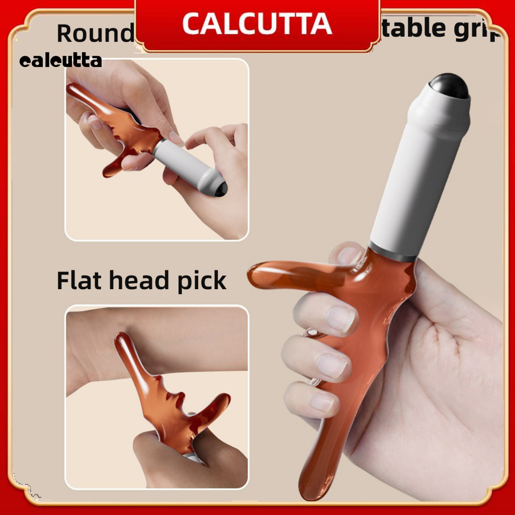 [calcutta] Acupoint Massage Tool ปากกา Acupoint อเนกประสงค์ ปากกาฝังเข็มแบบพกพา เครื่องนวดหน้า Meridian Therapy เครื่องมือสําหรับนวดเท้า Gua Sha Scrubber เอเชียตะวันออกเฉียงใต้