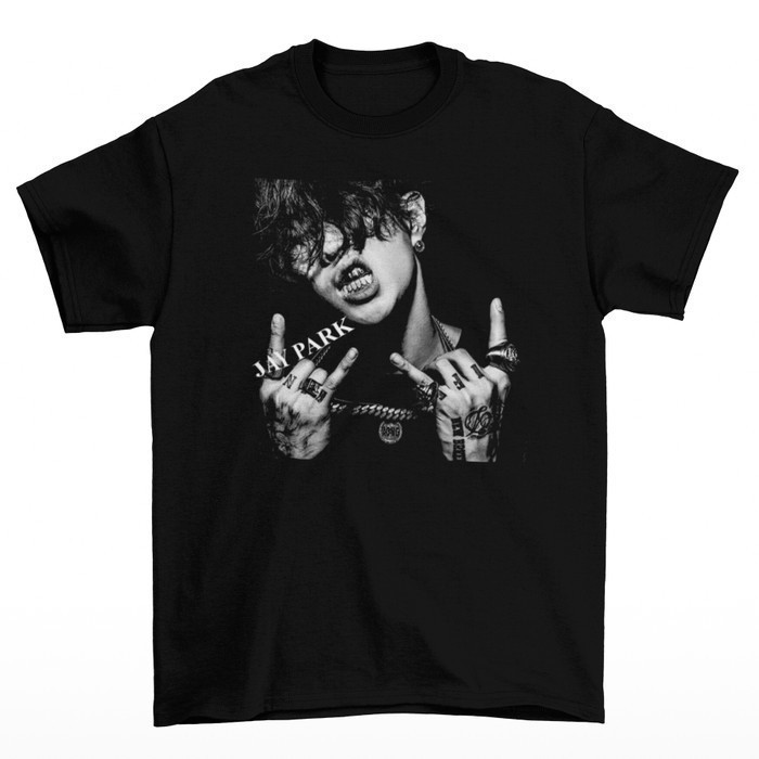 KPOP【NEW】 Kaos Kpop JAY PARK - Metal Photo -เสื้อยืดผู้ชาย unisex S-3XL