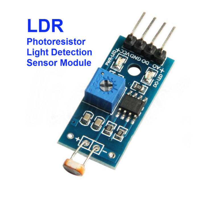 LDR Photoresistor Sensor Module โมดูลวัดแสง LDR-LM393