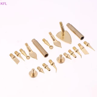 (KFL) 7/9/10Pcs ความร้อนใส่ Nut Iron Tip M2 M3 M4 M5 M6 M8 ด้ายทองเหลืองฝังชุดเครื่องมือสําหรับพลาสติก 3D เครื่องพิมพ์บัดกรีเหล็กขายร้อน