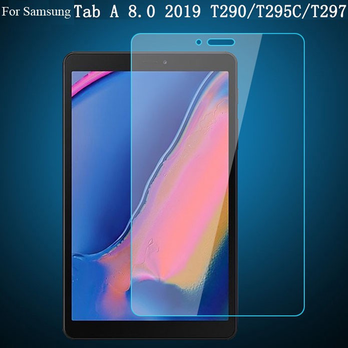 สําหรับ 2019 Samsung Galaxy Tab A 8.0 "กระจกนิรภัยป้องกันหน้าจอ 2019 TabA 8 SM-T290 T295 T297 หน้าจอ