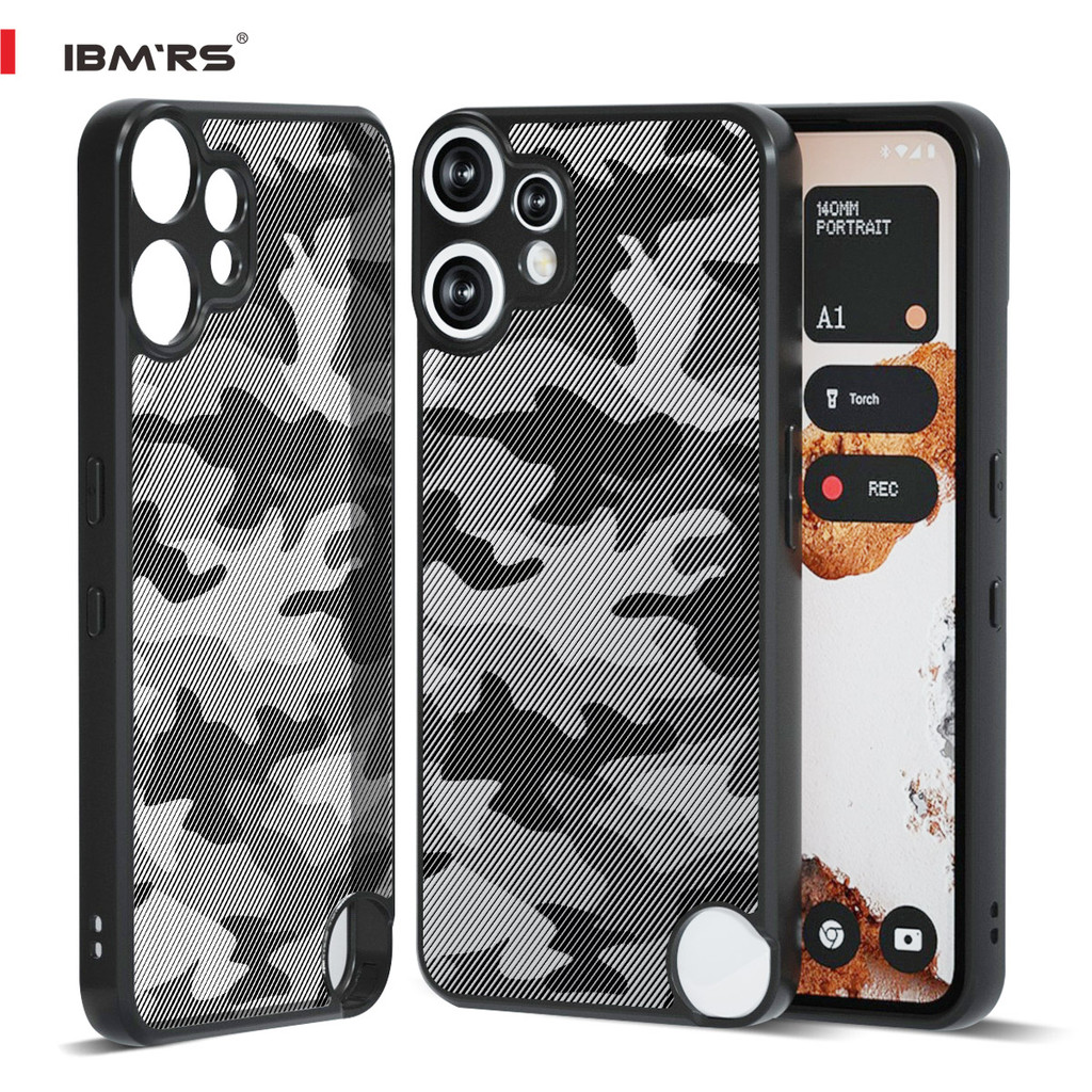 สําหรับ Nothing Phone CMF 2 Pro Case Camo [กันกระแทก][กันลื่น] - IBMRS ฝาครอบที่ทนทาน, การป้องกันเกรดทหารพร้อม Grip
