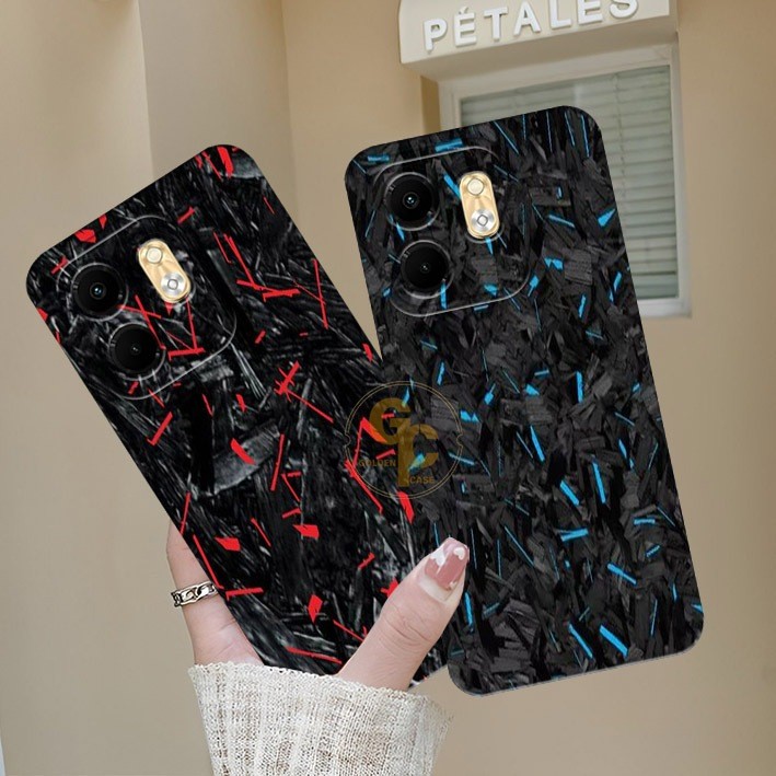 [GCS212] Softcase INFINIX SMART 9 4G - INFINIX HOT 50i 4G Motif c4rb0n เคสยืดหยุ่นล่าสุด เคสปัจจุบัน