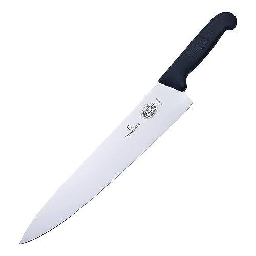 VICTORINOX FIBROX Chef Knife Black 25cm Gyuto Knife 5.2003.25