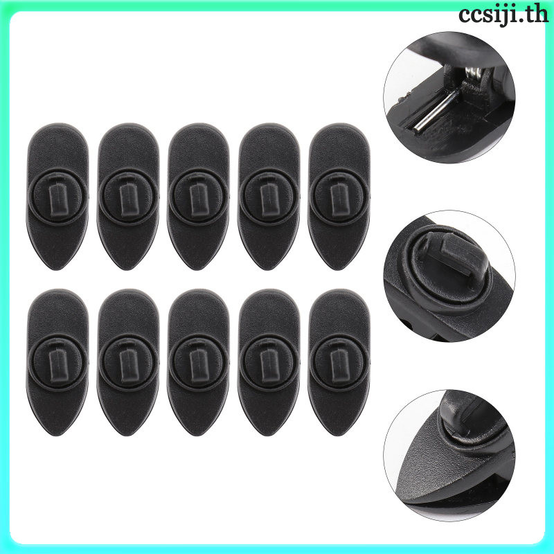 10pcs Headphones Hook Clip Headphones Earphone Cord Clamp Wire Cable Clamp