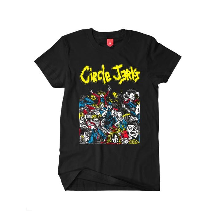 CIRCLE GERKS BAND เสื้อยืด PUNK MUSIC DISTRO CLOTHES สําหรับผู้ชายและผู้หญิง