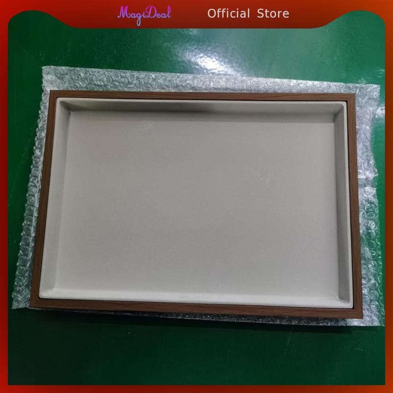MagiDeal กํามะหยี่ถาดเครื่องประดับเคาน์เตอร์เพชรสร้อยข้อมือ Organizer Stackable แว่นตา Trinket กล่องแสดงสําหรับแสดงผู้หญิงของขวัญ Shop