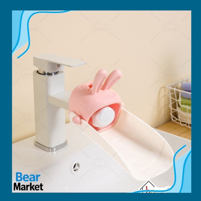 BEAR Water Faucet Connection Extender Faucet Head Connector Sink Faucet Extender - สีเขียว