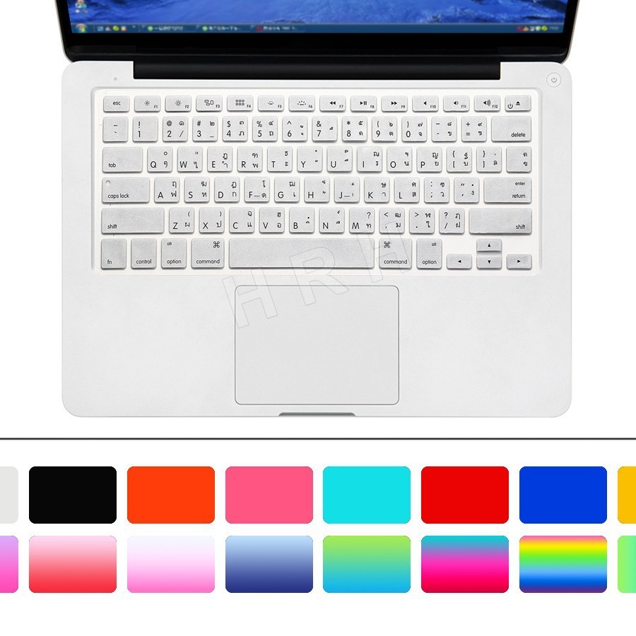 ปกแป้นพิมพ์ซิลิโคนภาษาไทยสำหรับปี 2025 สำหรับ Macbook 2023 Air 15 Pro 13 M2 M1 14 นิ้ว A2442 A2585 Air Pro13 2020 A2338 A2337 A2289 Retina 11 12 13 15.4 13.3 ราคา ถูกที่สุด ดีลบีเคเค แกลเลอรีภาพที่ 5