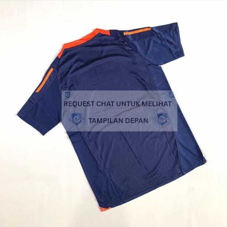 MENS FOOTBALL JERSEY TRAINING NAVY TEZOS 2024/2025 FANS VERSION ใหม่