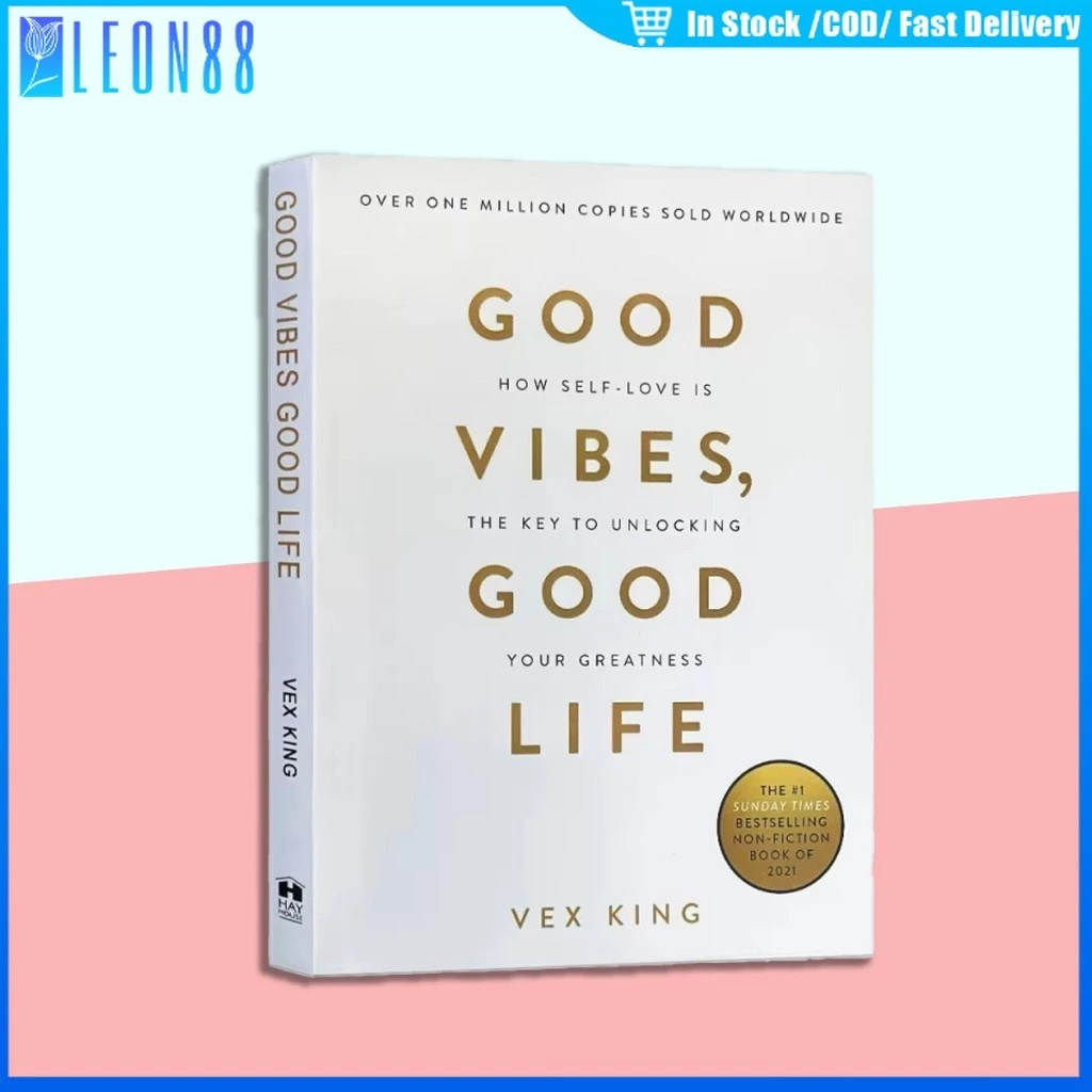 ของมาใหม่！good vibes good life vex king หนังสือภาษาอังกฤษ พัฒนาตนเอง English book