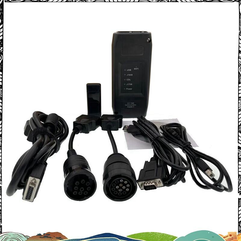 อะแดปเตอร์ CAT ET3 Super Profeesional พร้อม USB WIFI สําหรับ CAT3 รุ่นซอฟต์แวร์ 2019C KEYGEN 2019A ส