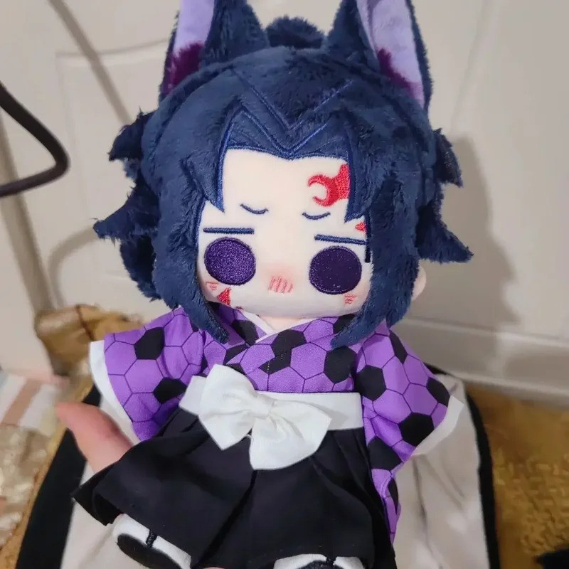 20 Cm Stuffed Doll Anime Kimetsu No Yaiba Demon Slayer Michikatsu Tsugikuni Secretary Kokushibo Figu