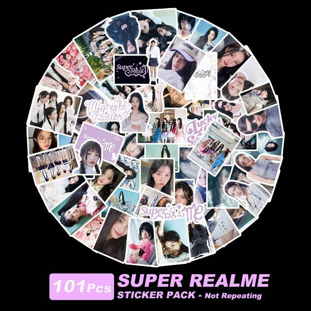 101 ชิ้น ILLIT SUPER REALME สติกเกอร์ Yunah Minju Moka Wonhee Iroha