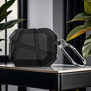 For Apple Airpods Case for Airpods 4/3/2/1/pro/pro2 Case Shockproof Protective Cover Strap Hook-XF