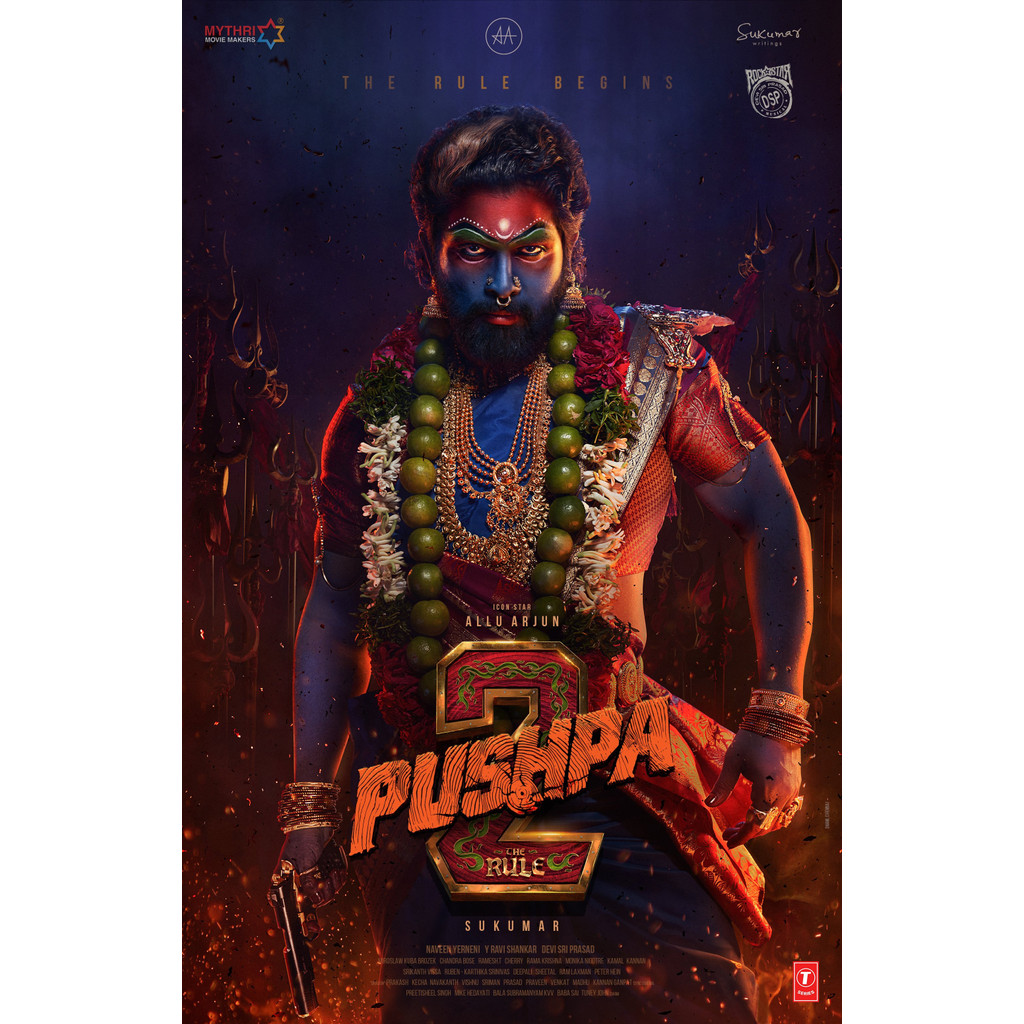 Pushpa The Rule - Part 2 พุชป้า กฎเหล็ก (2024) DVD หนังใหม่ มาสเตอร์ พากย์ไทย