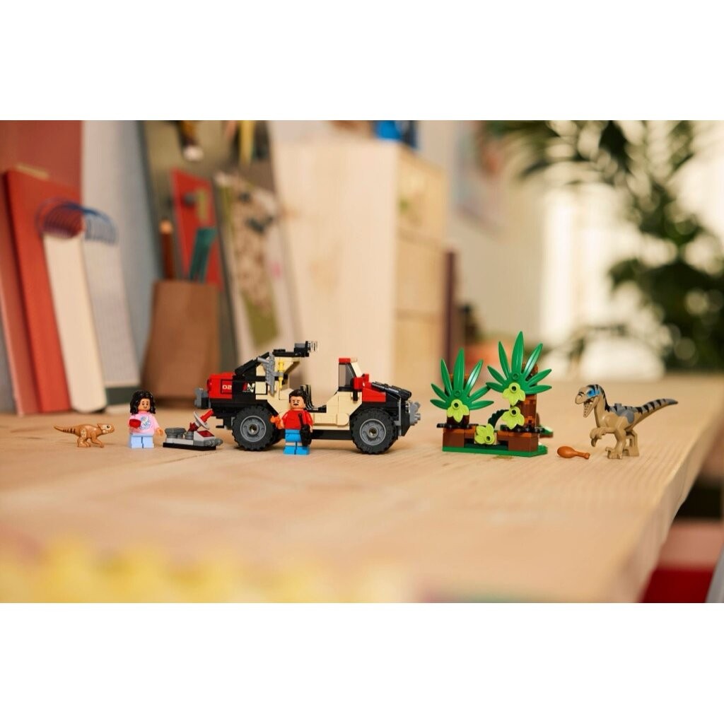 เลโก้ LEGO Jurassic World 76972 Raptor Off-Road Escape ราคา ถูกที่สุด ดีลบีเคเค แกลเลอรีภาพที่ 6