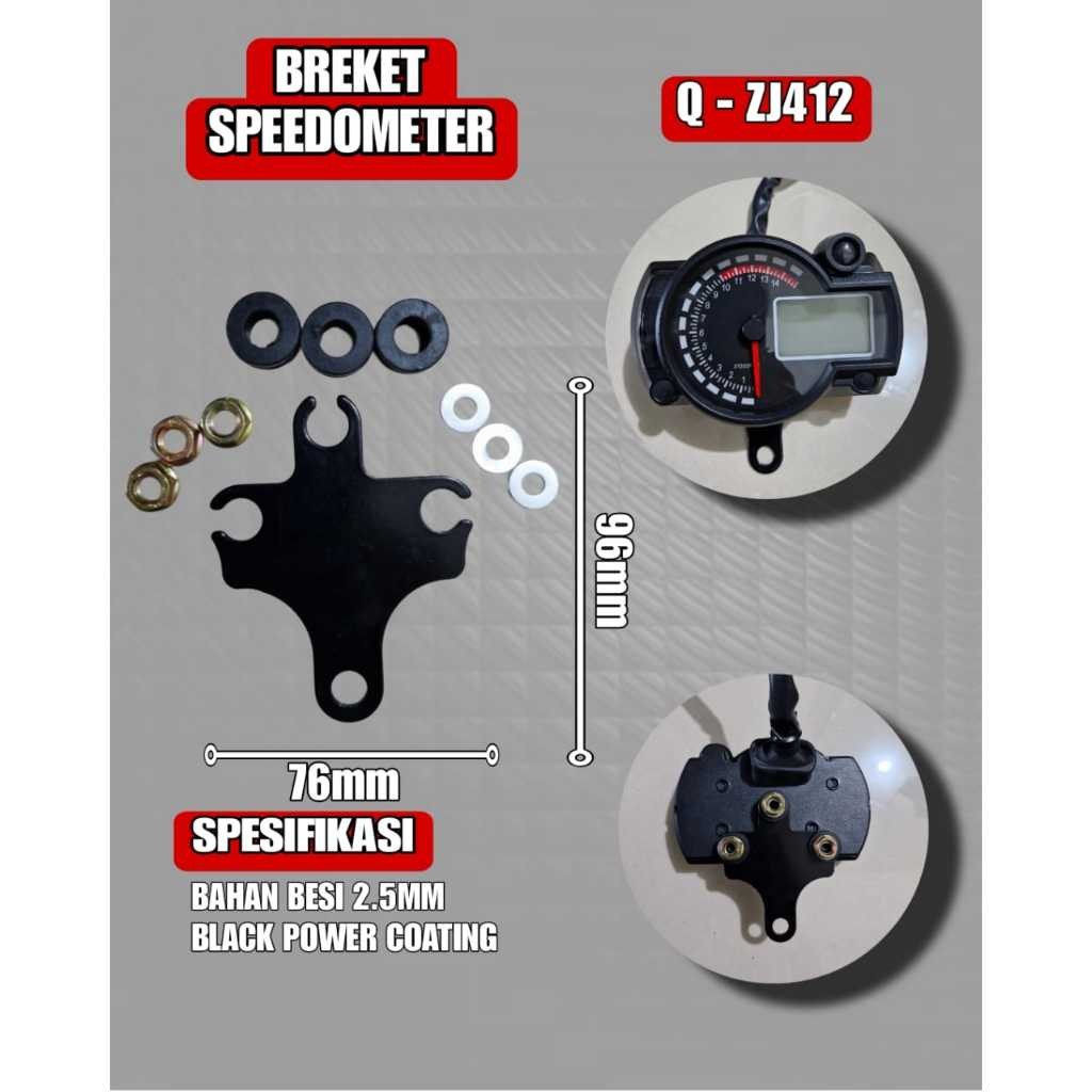 KOSO KTM RX2N RX3N BABON UNIVERSAL SPEEDOMETER MOUNTING BRACKET | แข่ง ORCA