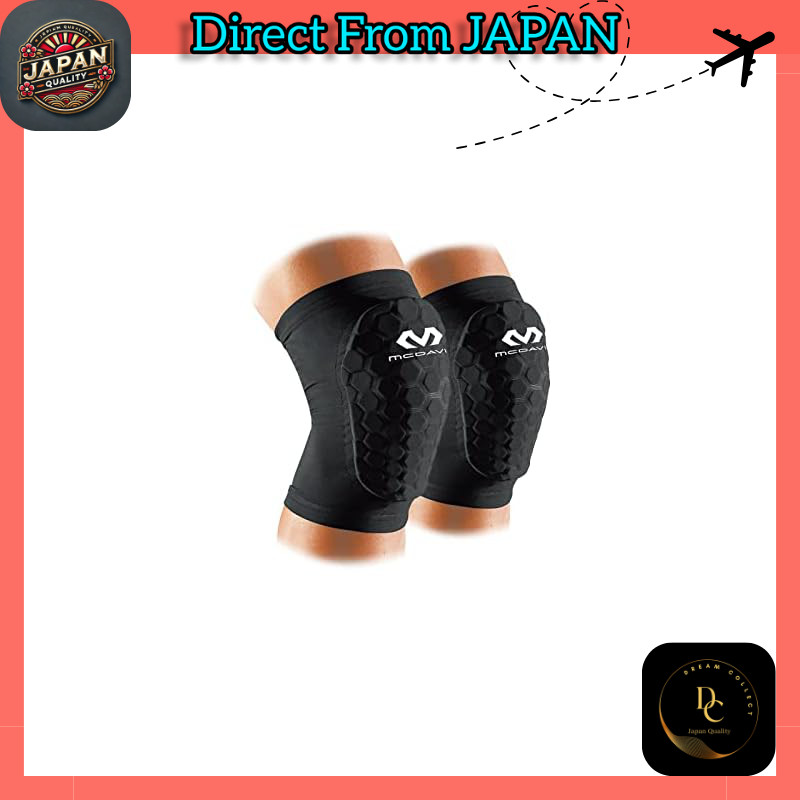 McDavid HEX Leg Sleeves, Set of 2, Model MVJ M6440L, Color Black, Size XL.